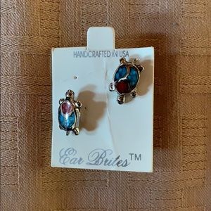 Turtle earrings